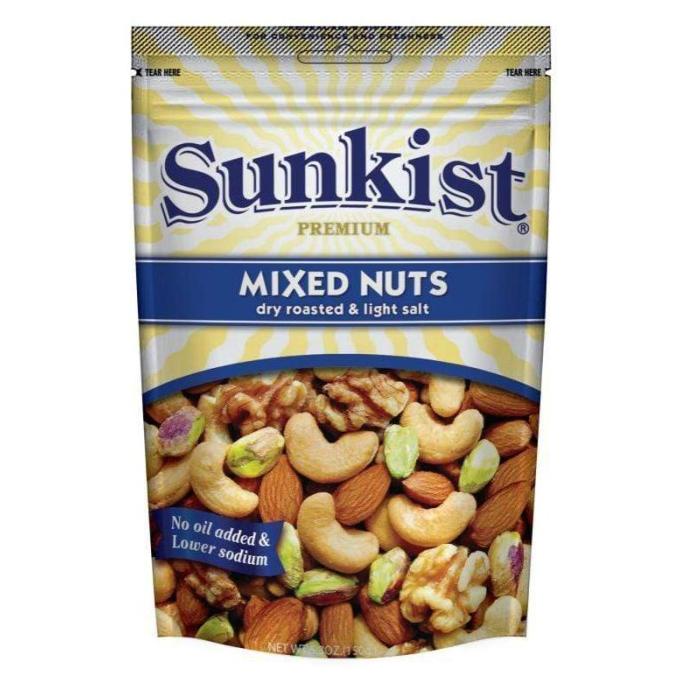 

KKV Sunkist Dry Roasted & Light Salt Mixed Nuts Aneka Kacang 150gr