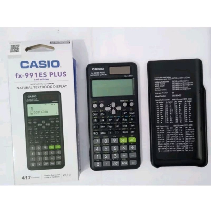 Kalkulator Casio FX-911ES Plus Calculator Scientific Original Kalkulator Sekolah