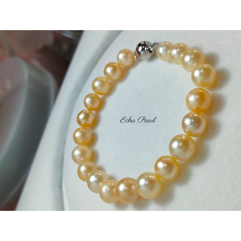 GELANG MUTIARA AIR LAUT GOLD