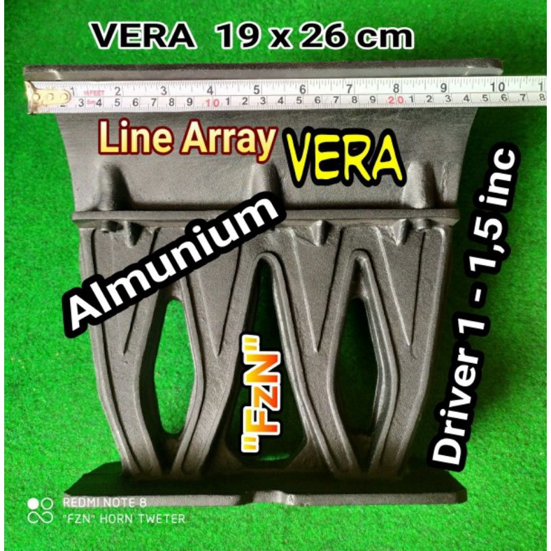 Corong tweeter Line Aray Vera Almunium - Horn tweter twiter driver speaker
