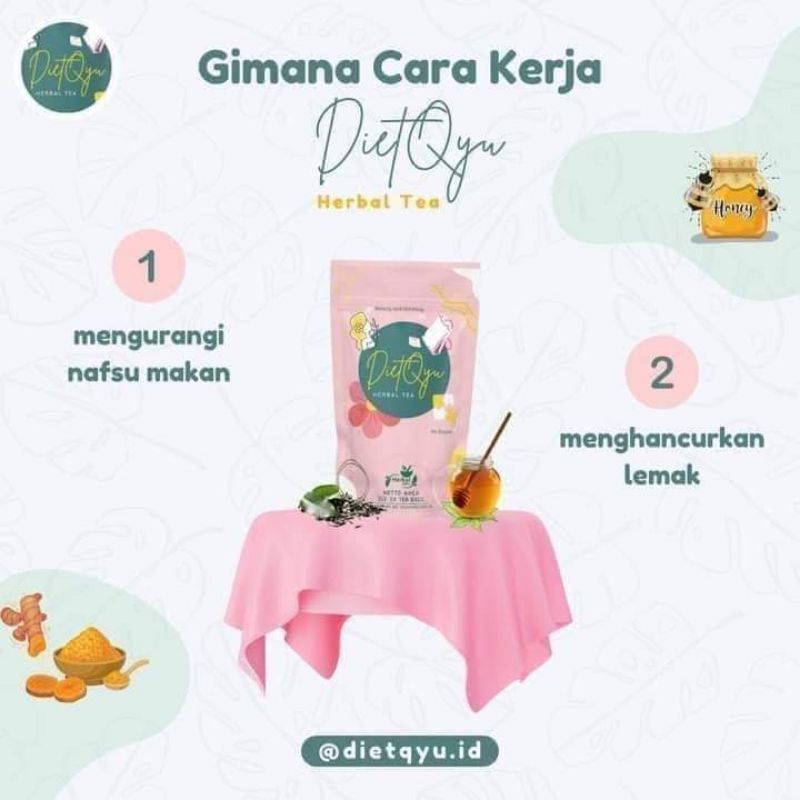

TEH HERBAL DIETQYU BY PRODUKQYU