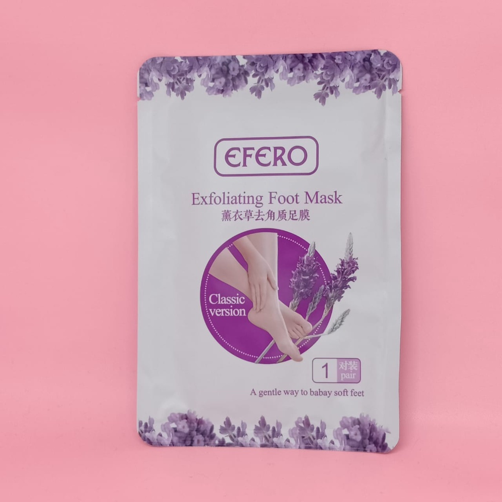 Masker Kaki Efero Foot mask / Masker Tangan Efero Hand mask lembut