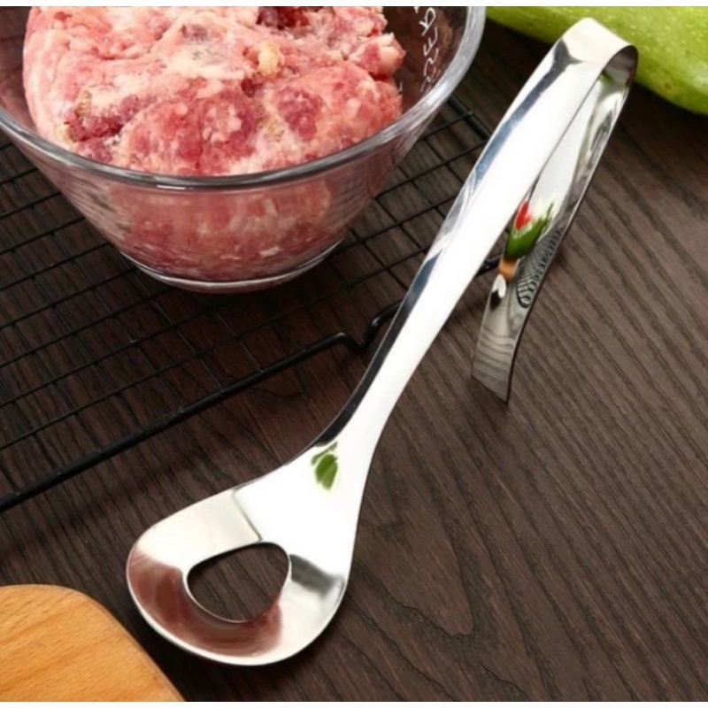 SENDOK ALAT CETAKAN BAKSO STAINLESS TEBAL ANTI KARAT