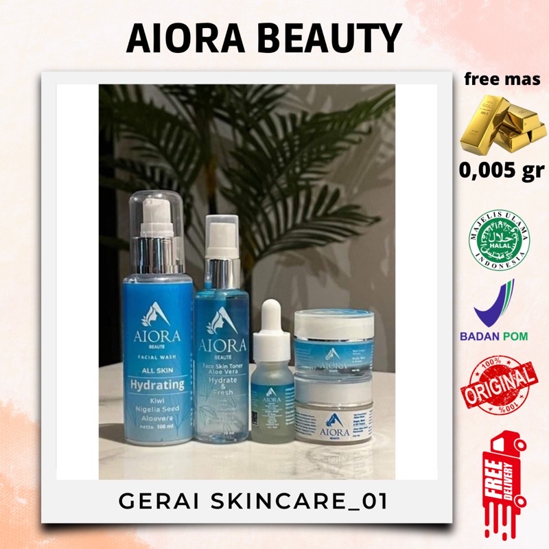AIORA BEAUTYE SKINCARE 100% original aman dan BPOM