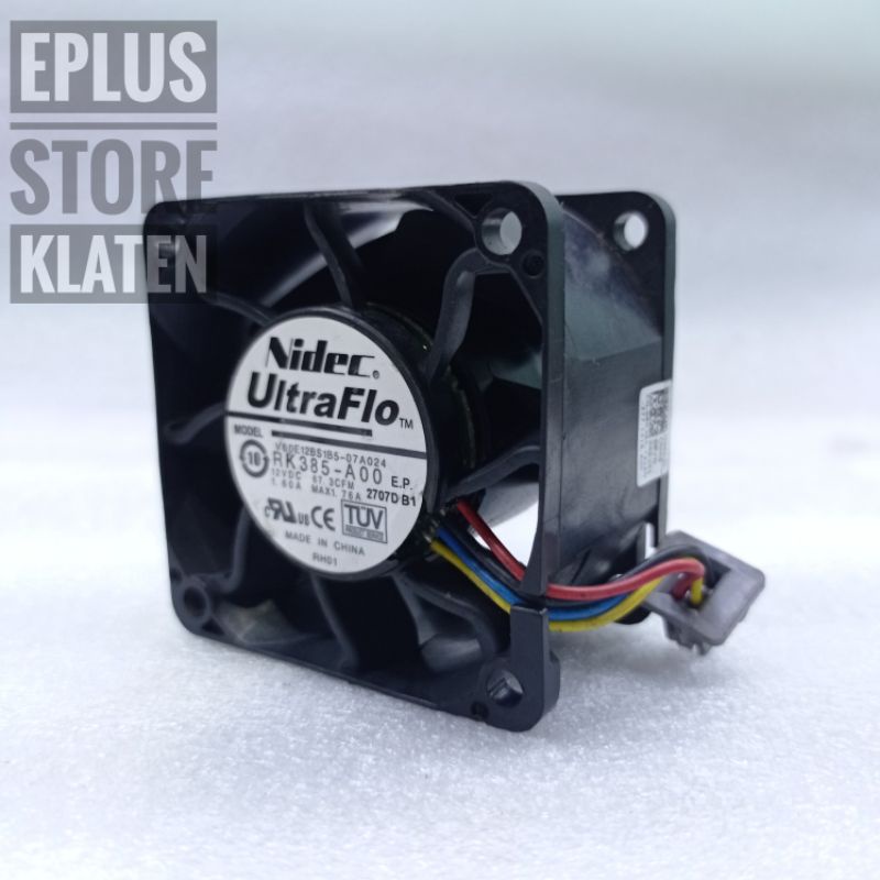 Kipas 6cm 12V 1.60A 67.3 CFM Nidec UltarFlo kp188