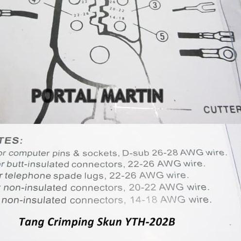 Tang Crimping Skun YTH - 202B