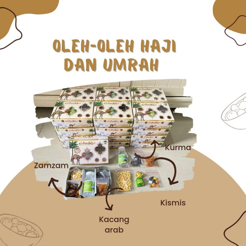 

Oleh-oleh souvenir haji dan umrah