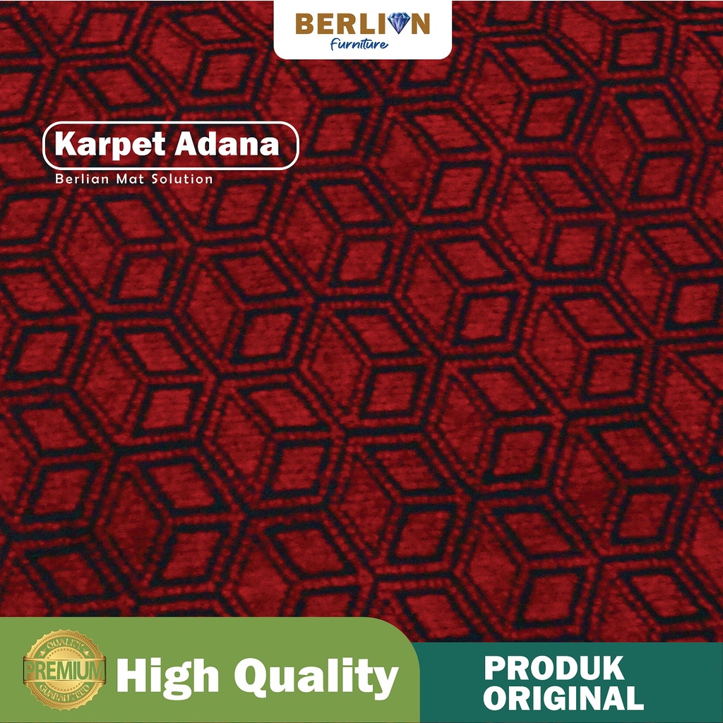 Karpet Bludru 1x2m, (METERAN ) Bulu Motif Adana Tebal, Murah, Pameran, Exhibition, Alas duduk, Kasur