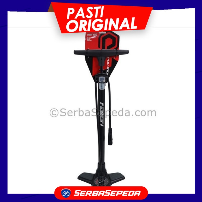 Pompa Sepeda Pompa Lantai Polygon ALX