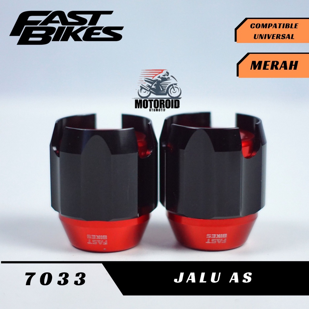 JALU AS RODA DEPAN FULL CNC JUMBO FASTBIKES PELINDUNG RODA DEPAN FASTBIKES FULL ALUMINIUM UNIVERSAL