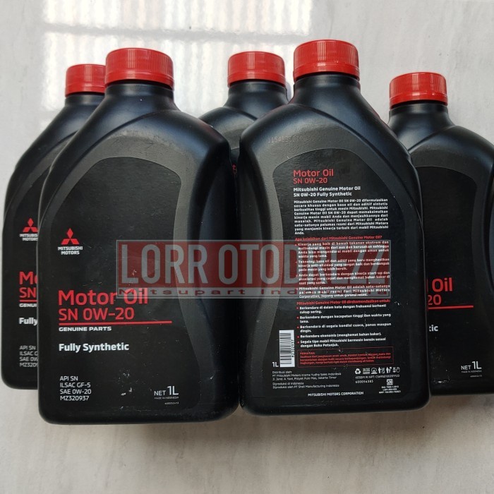 OLI SN 0W-20 FULL SYNTETHIC ORIGINAL MITSUBISHI