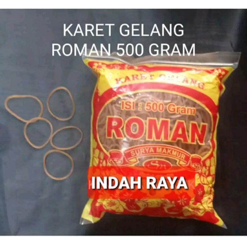 KARET GELANG ROMAN KUNING @ 500 gram murah