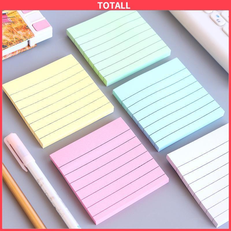 COD Simplicity sticky note horizontal sticker notepad post maker stiker massage pesan book note-Totall