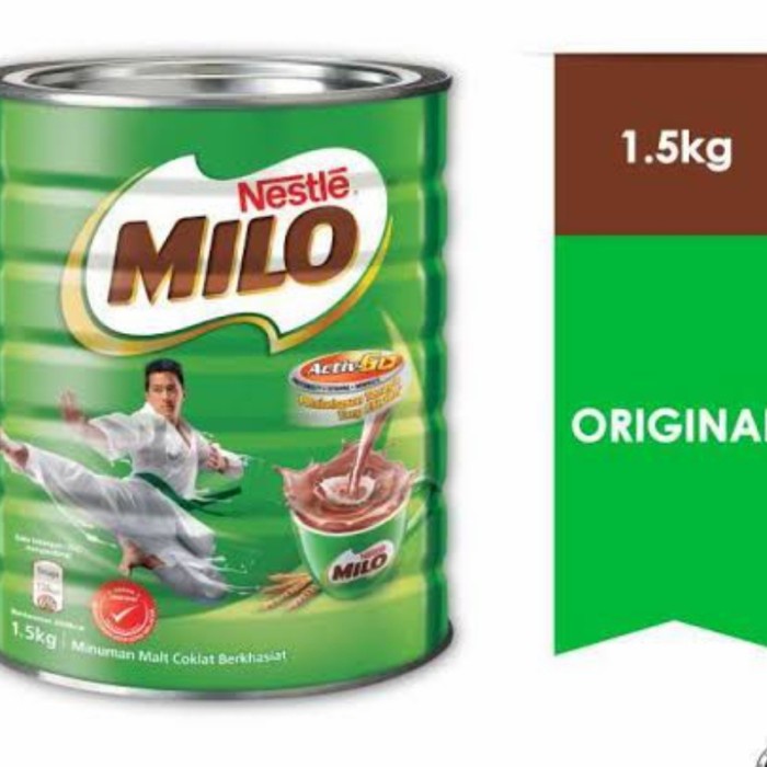 

Tokopratiwiw - Milo Bubuk Singapura Kaleng Nestle Milo Powder/ Bubuk 1,5 Kg.