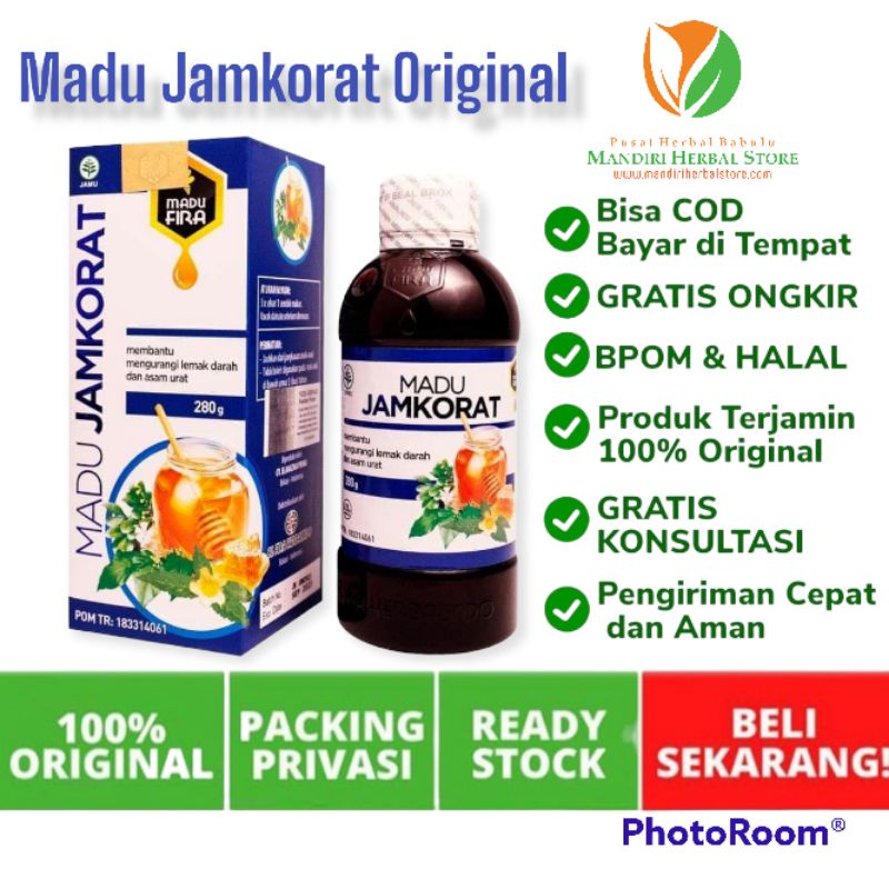 MADU JAMKORAT MADU KOLESTEROL ASAM URAT COD ORIGINAL ASLI 100%