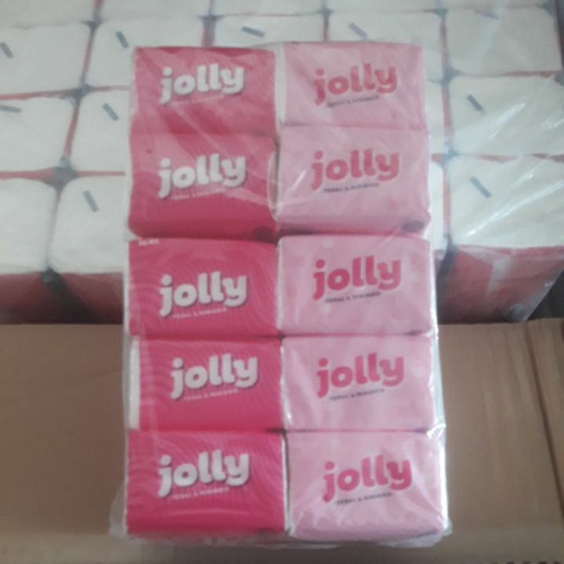 Tisu Jolly Pop Up cafe 200 sheet 1 pack 10 pcs