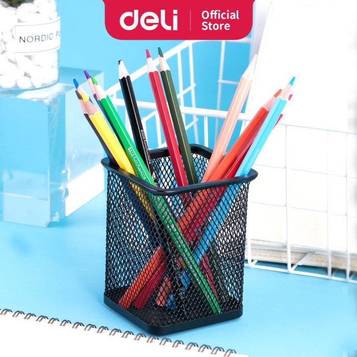 

[COD] Deli Pensil Warna Kayu 12 warna / box (campuran) EC00800 - 24COLOR EC00820