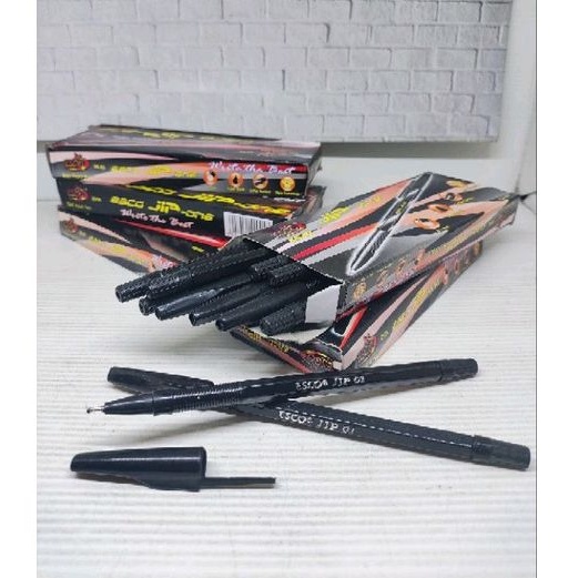 

pulpen/pen/pena/bulpoint esco jip 01. 1lusin/12pcs