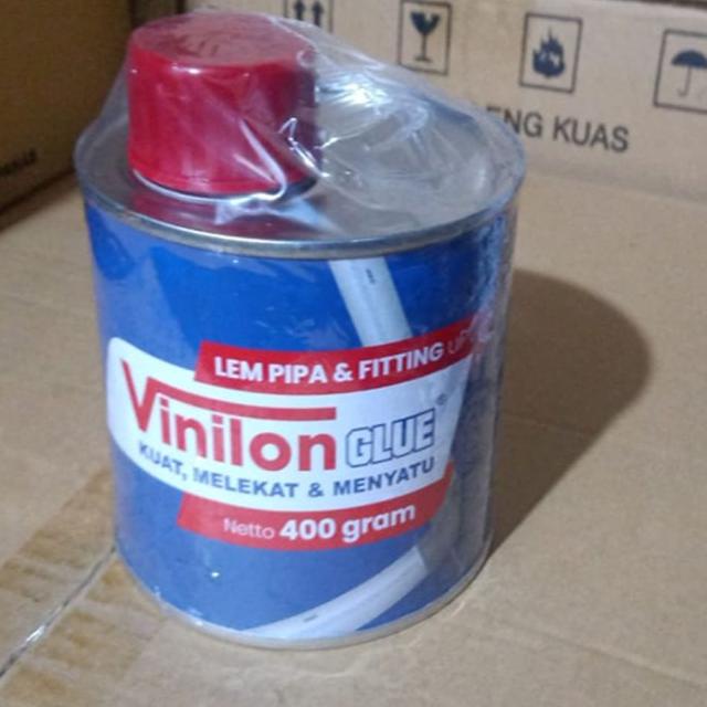 

LEM PIPA PVC VINILON GLUE 400 GRAM + KUAS