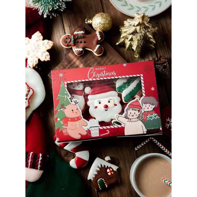 

Gift box natal/ Christmas Box/ Kotak Cookies Natal Box Natal MCB03