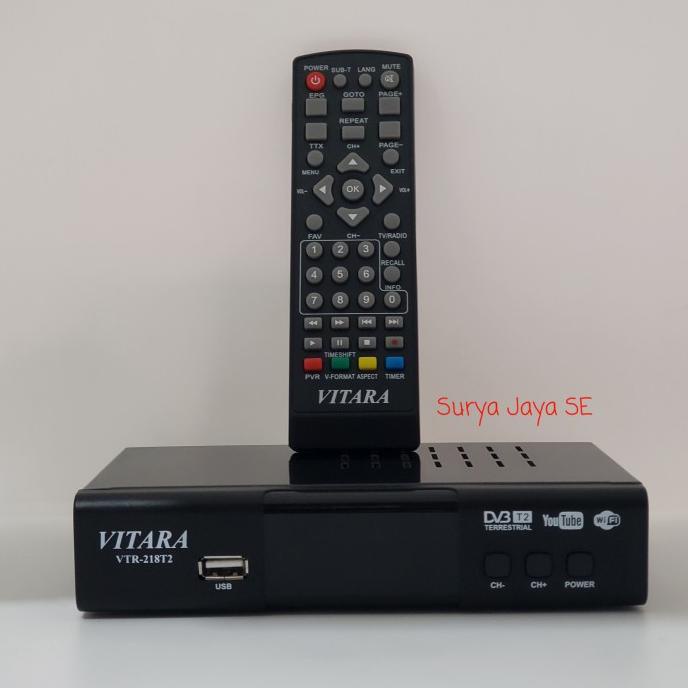 Set Top Box TV Digital STB TV Digital Vitara VTR-218T2