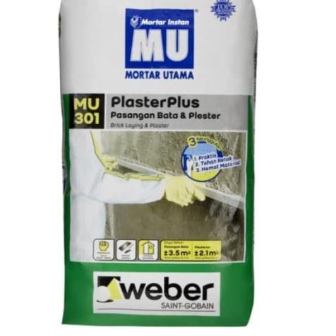 MU301 - Mortar Utama MU 301 Plester & Pasang Bata