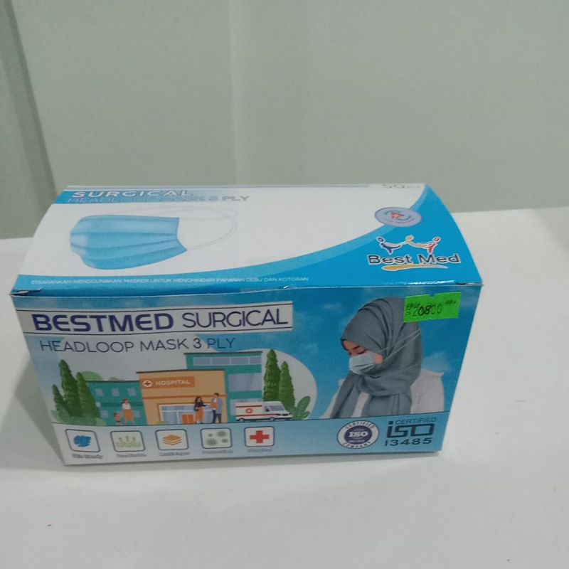 BESTMED HEADLOOP MASK 50 PCS