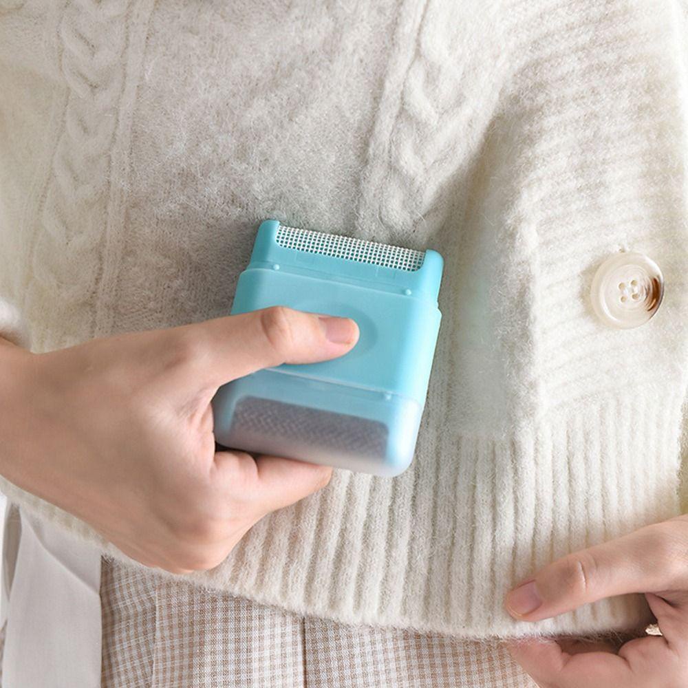 Nanas 2Pcs Hairball trimmer Portable Ball Epilator Laundry Alat Pembersih Epilator Sweater Clothe