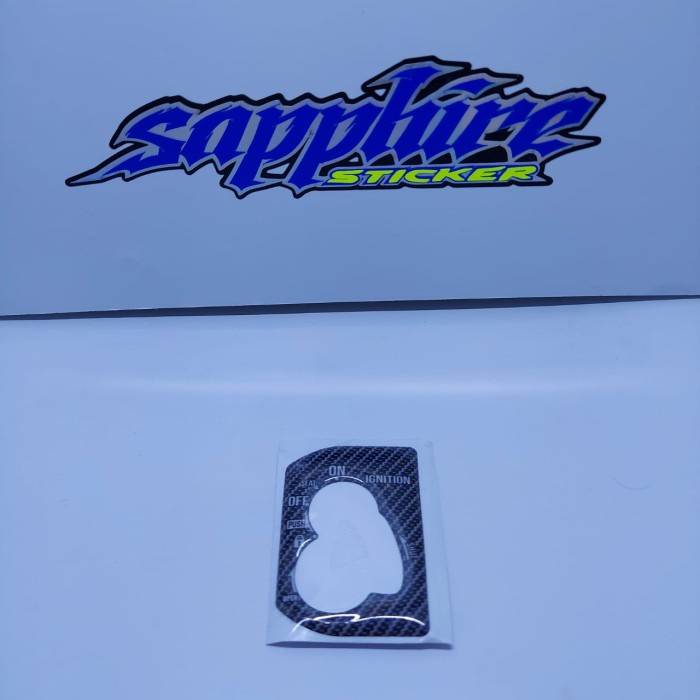 Sticker Emblem Kunci BEAT NEW DELUXE Stiker Kunci timbul persisi