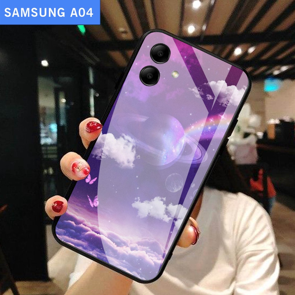 [G57] CASE SAMSUNG A04 - SOFTCASE GLASS KACA SAMSUNG A04 - SOFTCASE KACA SAMSUNG A04
