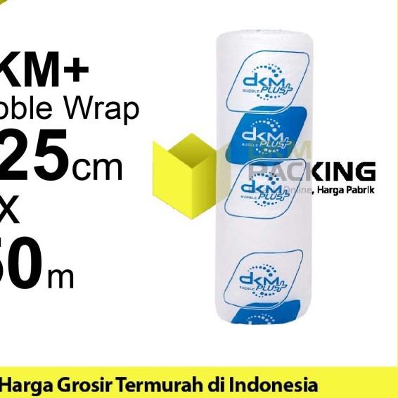 

Bubblewrap 125cm x 50m Plastik Bubble Wrap BENING BUBLE BLUE