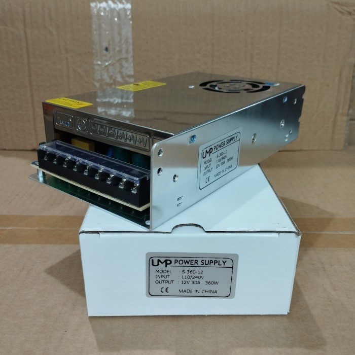 Power Supply 12V30A Kipas Trafo 12Volt 30A