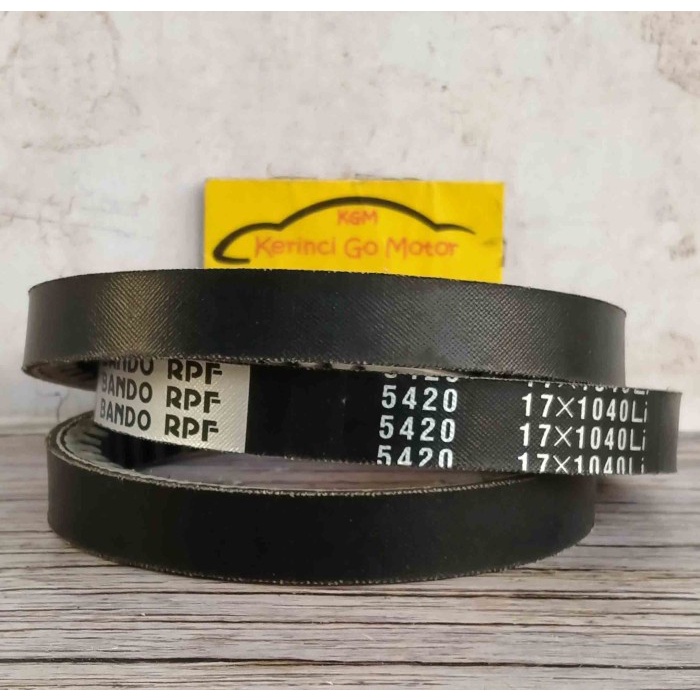 BANDO VAN BELT RPF-5420 V BELT TALI KIPAS RPF5420 FAN BELT BERGIGI