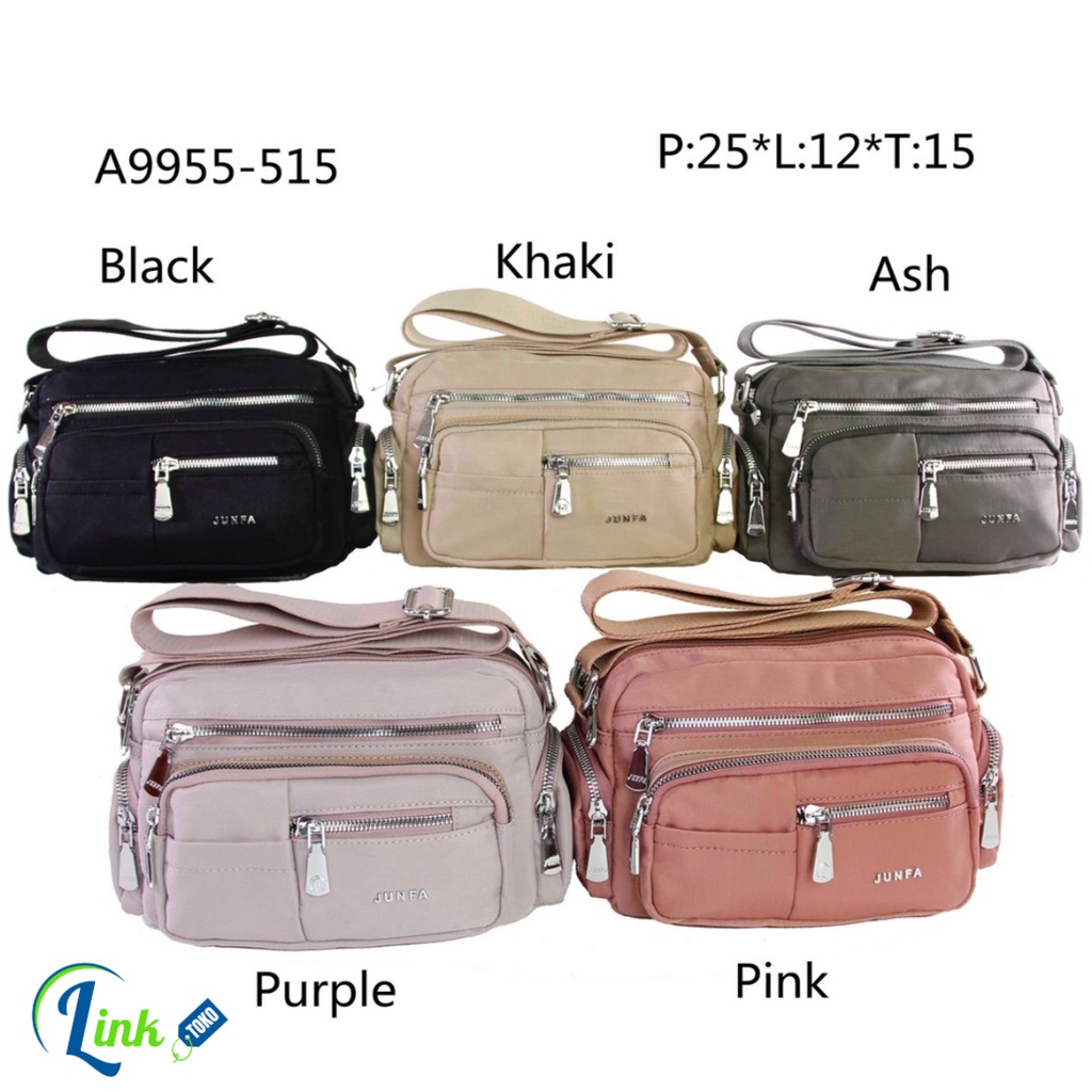 Tas Junfa Kanvas A9955-515 Original Kualitas Super