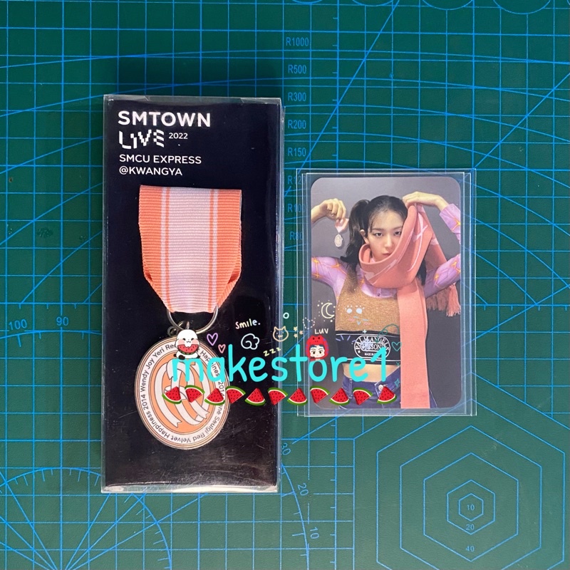 PC Red velvet Seulgi emblem badge fullset unsealed photocard official