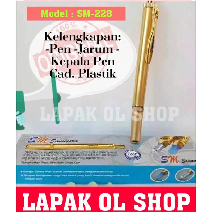PEN BEKAM - LANCING SAMORA GOLD-SAMMORA GOLD ALAT BEKAM ORIGINAL