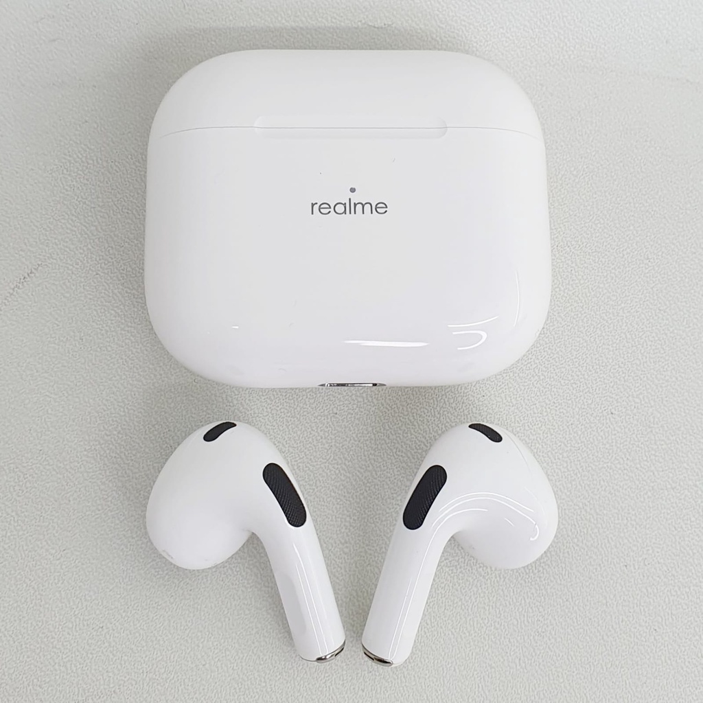 Headset Bluetooth Realme Air Buds 3 + Silicone Case True Wireless Earphone