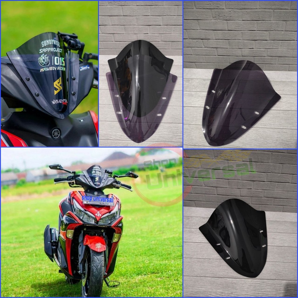 VISOR AEROX MODEL SECBILL WINDSHIELD AEROX 155 2021 CONNECTED 2021