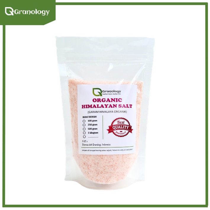 Organic Himalayan Salt (500 gram) by Granology