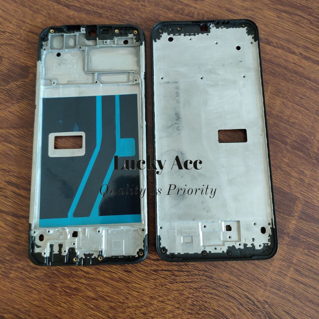 Frame Lcd Oppo A1K CPH1923 Tulang Tengah Oppo A1k CPH 1923 Tatakan Dudukan Mesin Oppo A1K Bazel Beze