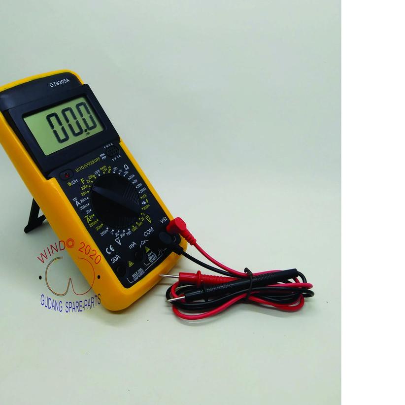 AVO METER | MULTI TESTER DIGITAL DT9205A | AVO METER DIGITAL DT9205A | DIGITAL AVO METER DT9205A