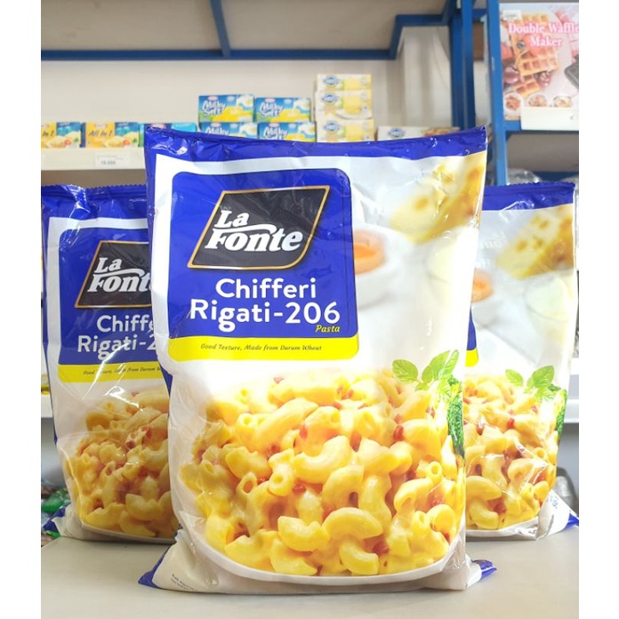 

Lafonte Pasta Chifferi Rigati 450Gr / Lafonte Makaroni Pipa 450Gr