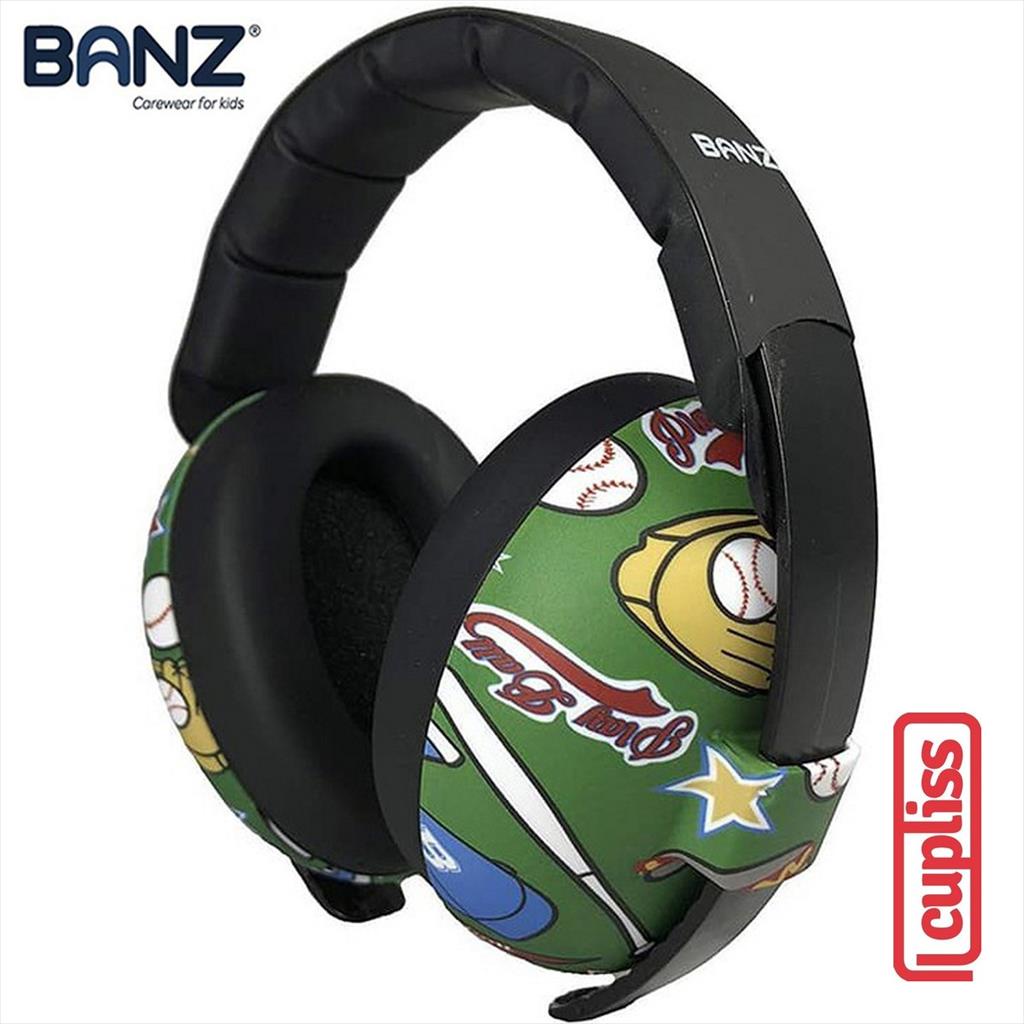 BANZ Baby Earmuffs Baseball 0 - 2 years Penutup Telinga Bayi