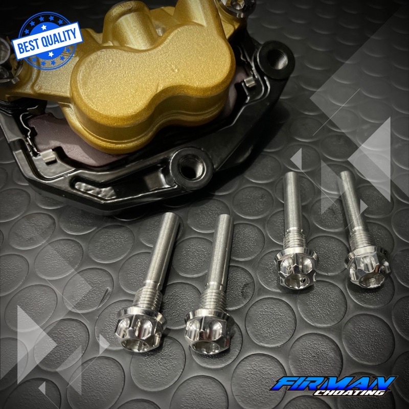 probolt baut tojosan kaliper yamaha rx king jupiter nouvo f1zr (sepasang 2pcs)