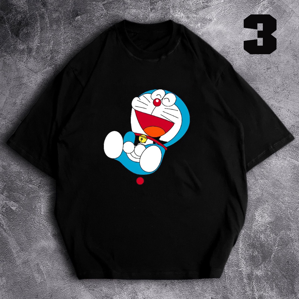 GSC - Kaos Oversize DORAEMON SERIES / Kaos Oversize Bahan Cotton 24S