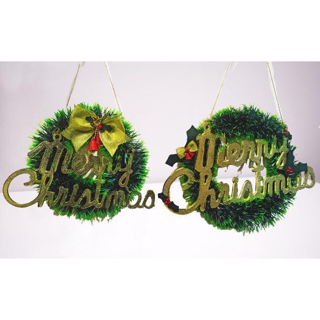 ( 40 cm ) Gantungan Ornamen Merry Christmas Jumbo - Hiasan X'mas