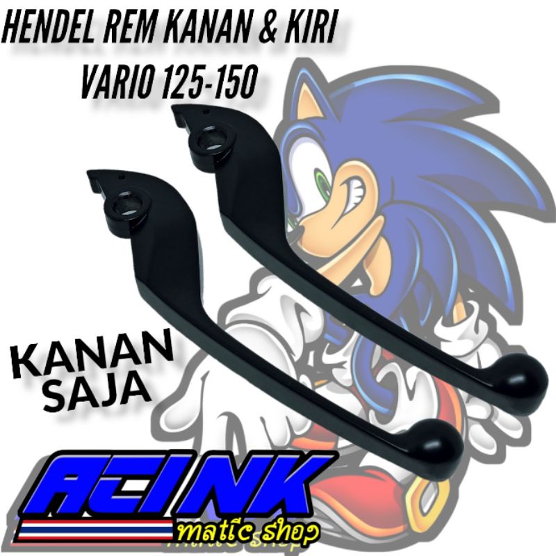 HENDEL HENDLE REM KANAN KIRI VARIO 125 150 LED 2017