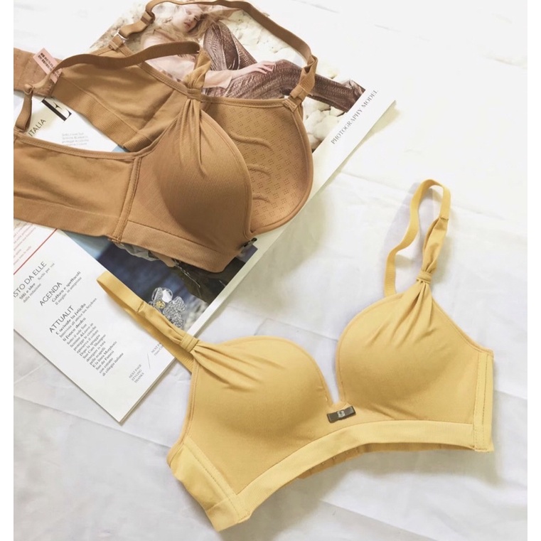 Bra korea (K-T18) pakaian dalam wanita / Bahan super soft