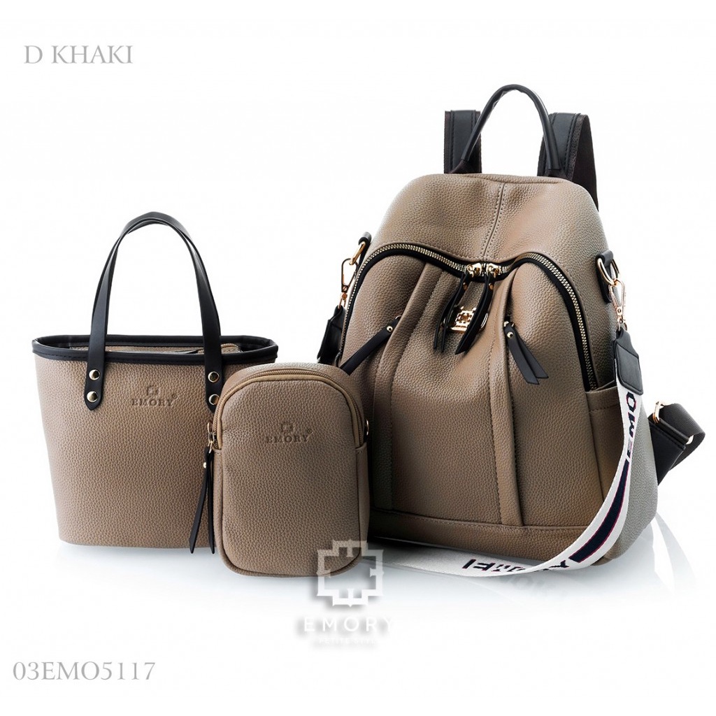 TAS WANITA EMORY  STYLE    Jasmine     03EMO 5117 MARBELAYUK 3in1