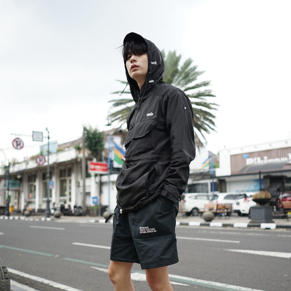 TURUN HARGA ! Jaket Cagoule Doraemon Wolv Waterproof -  Jaket Cagoule Mayer Mappa Pria Anti Air